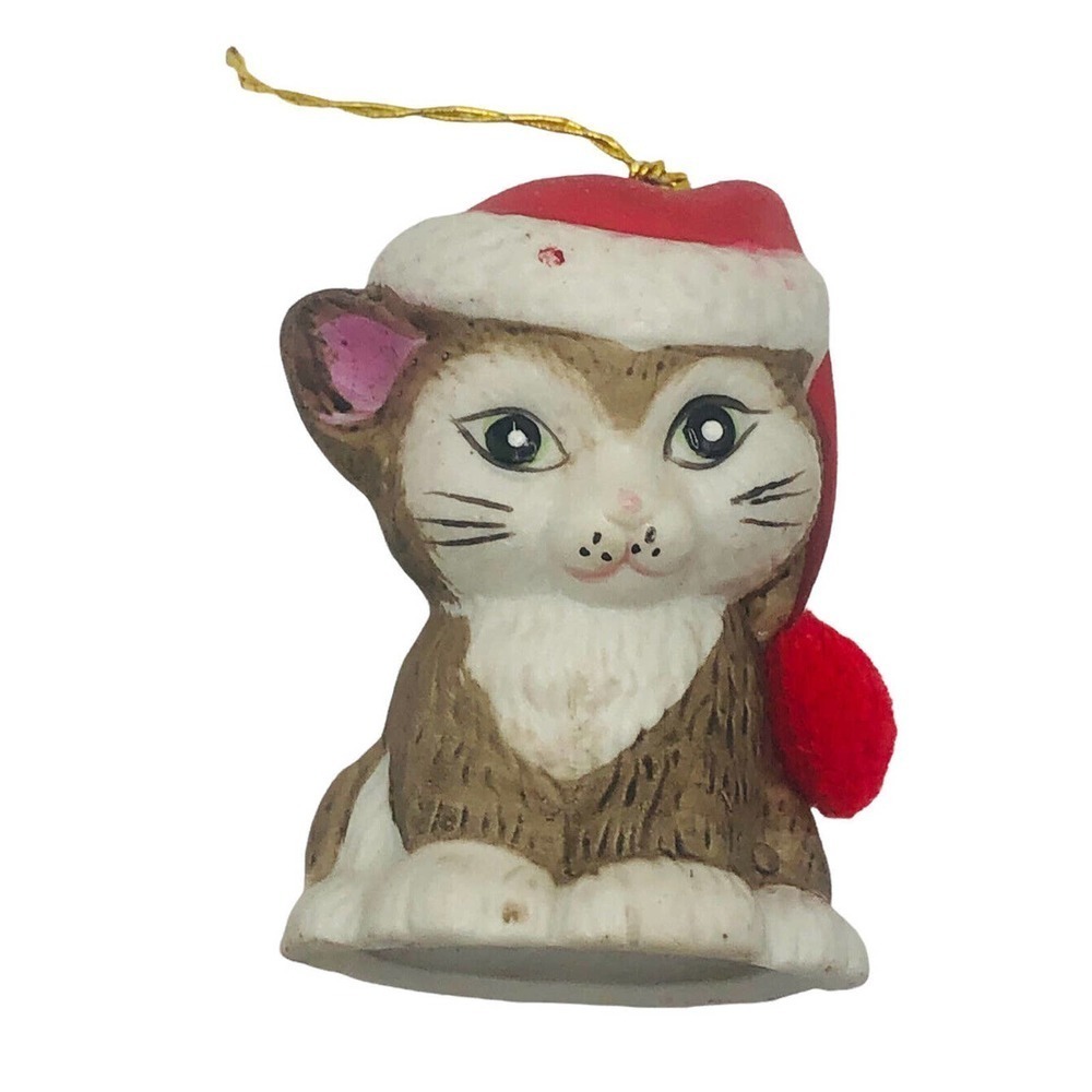 Jasco - Caring Critter Chimer / Adorable Christmas Cat Bell